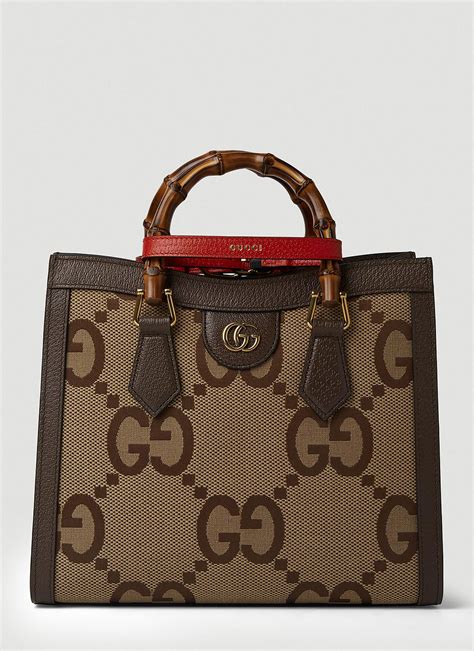 gucci jumbo gg diana bag|gucci diana large tote bag.